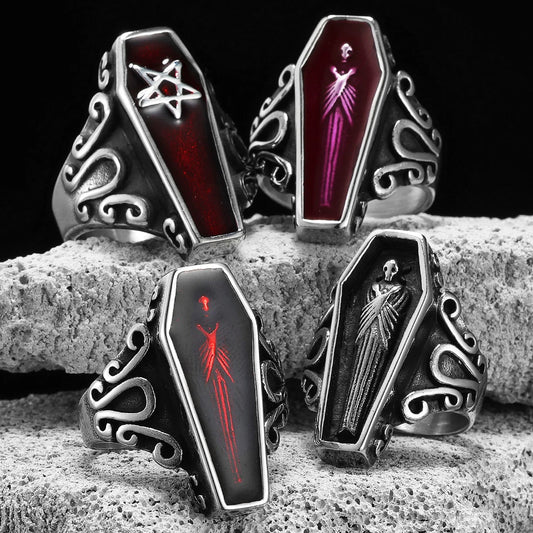Vampire Coffin Ring