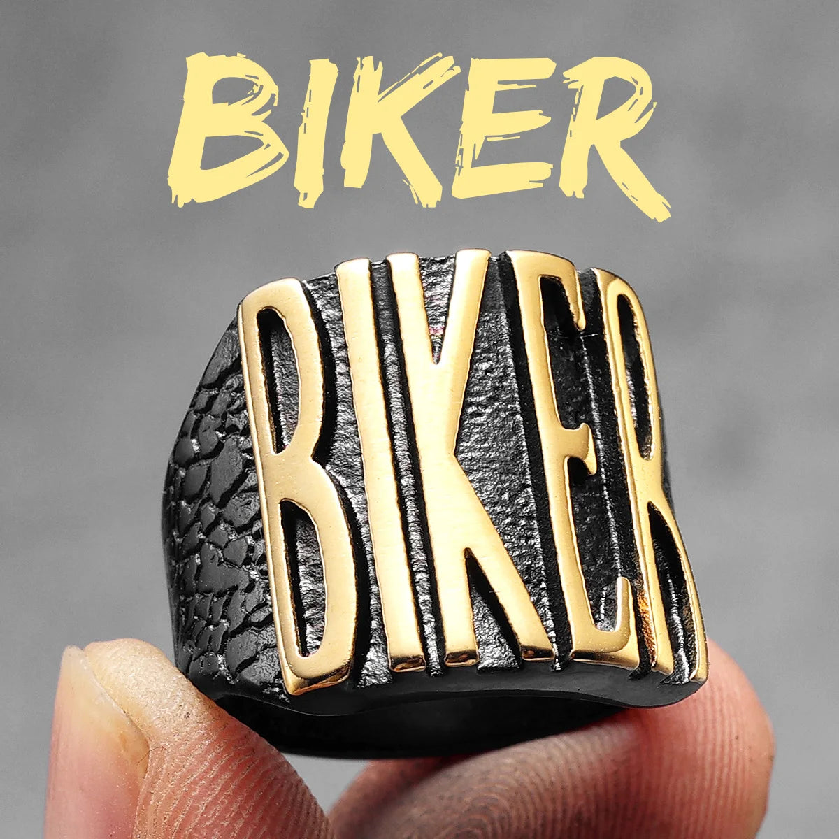 Motorcycle Biker Rider Rings