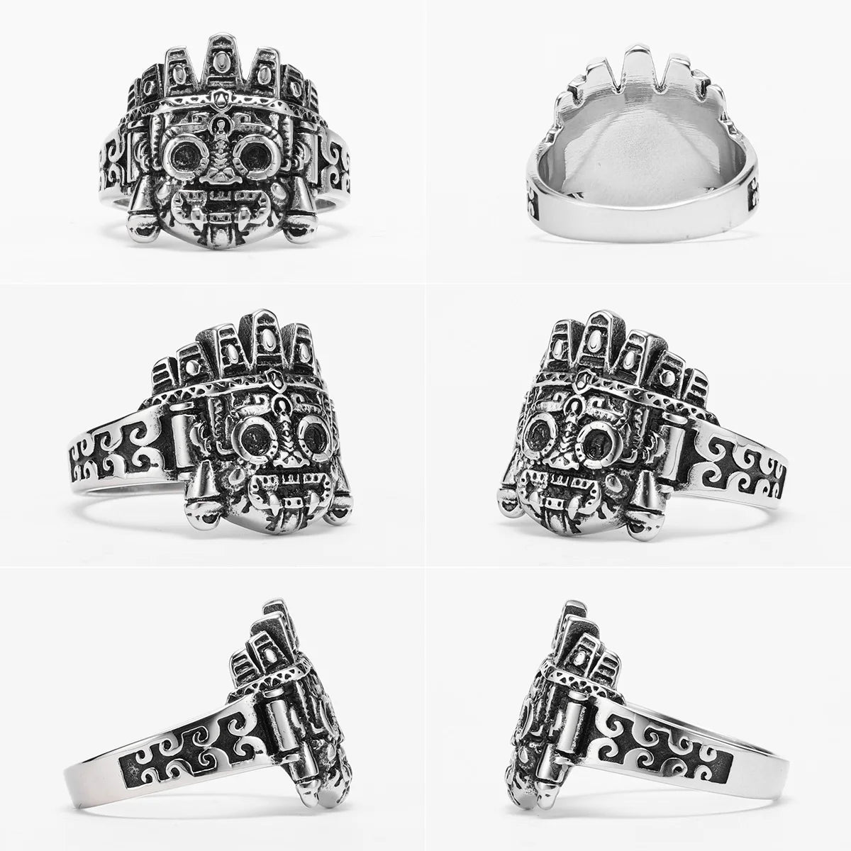 Totems Skull Signet Ring