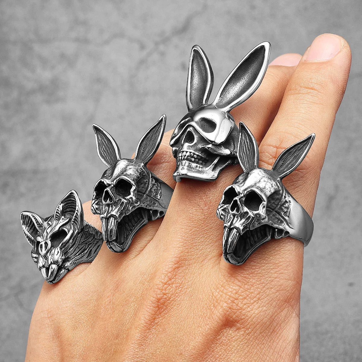 Bunny Man Rings