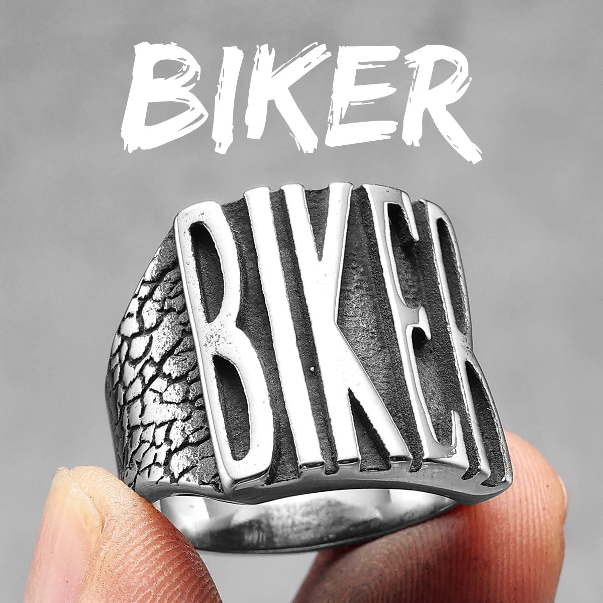 Motorcycle Biker Rider Rings