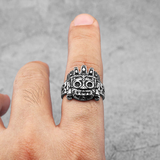Totems Skull Signet Ring