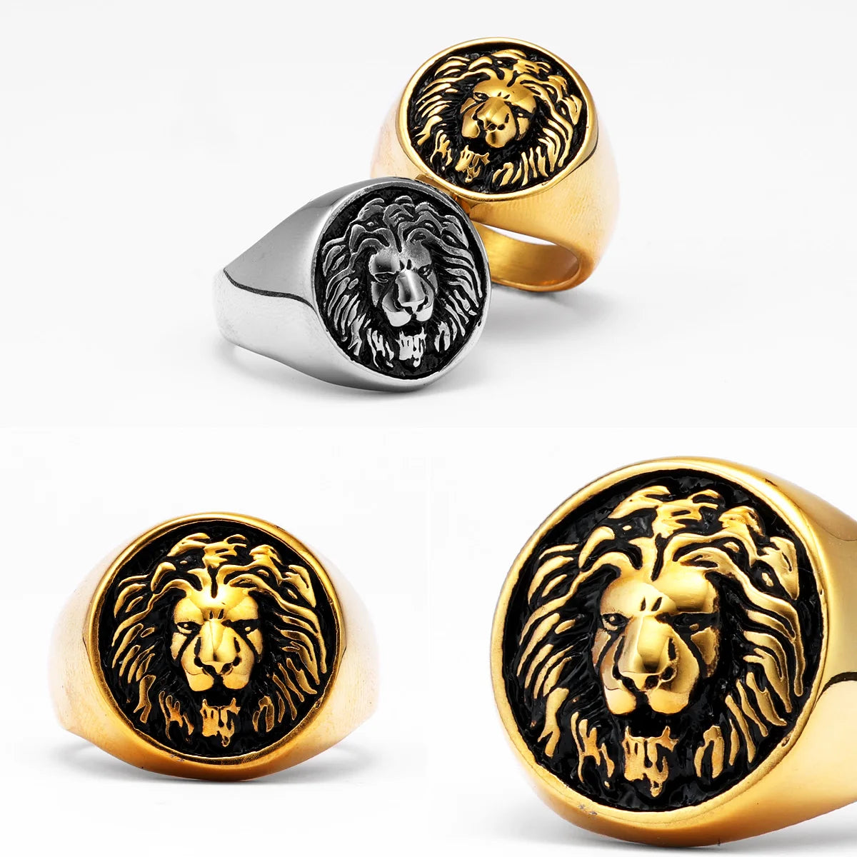Lion King Signet Ring