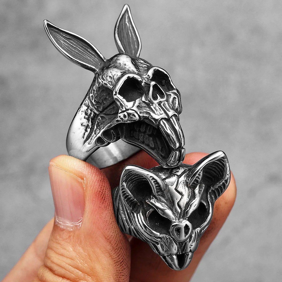 Bunny Man Rings
