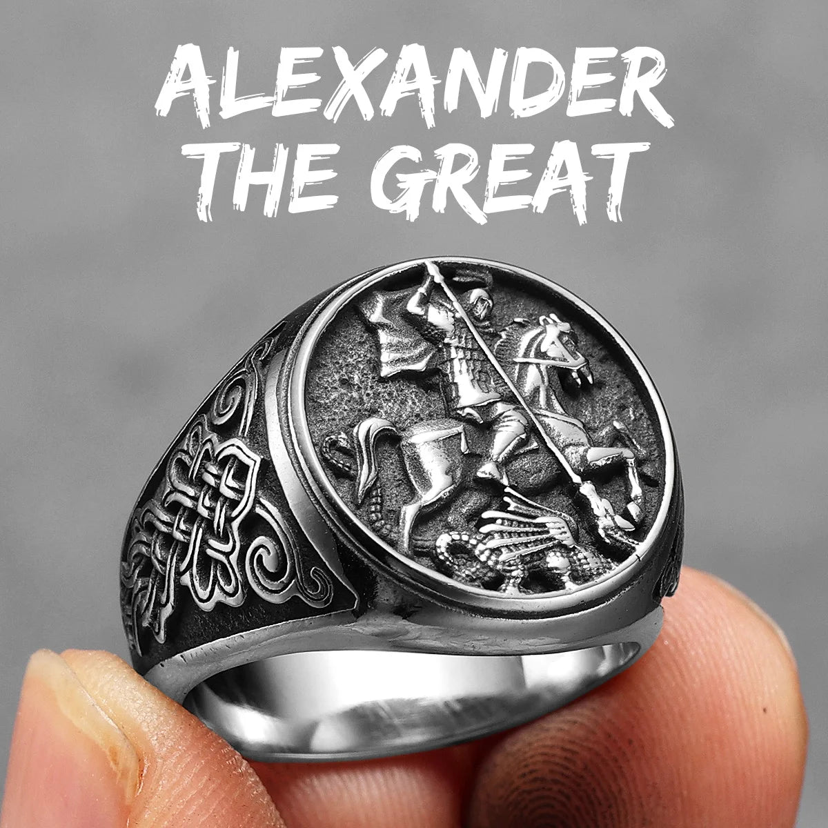 Alexander The Great Ring
