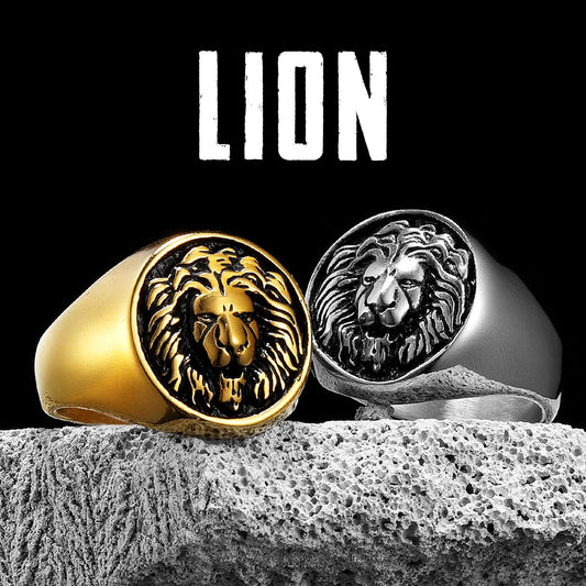 Lion King Signet Ring