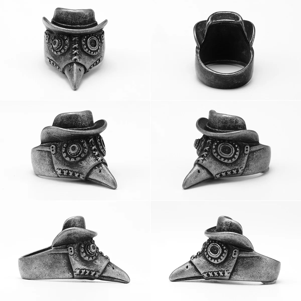 Witch Doctor Skull Signet Ring