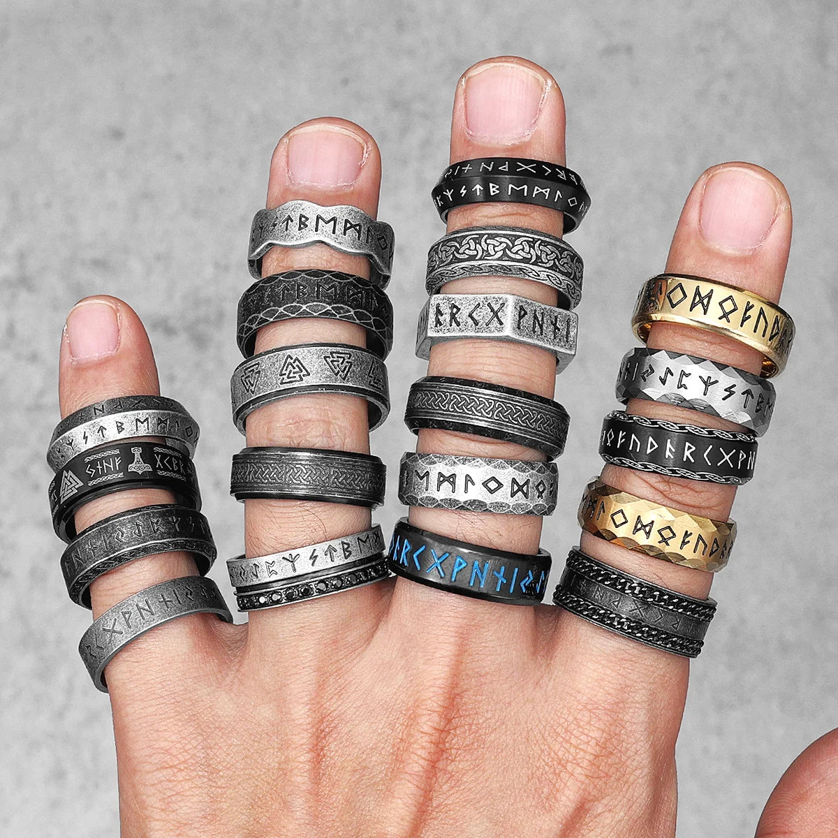 Vintage Viking Rings