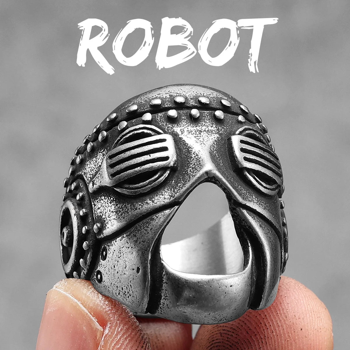 Witch Doctor Skull Signet Ring