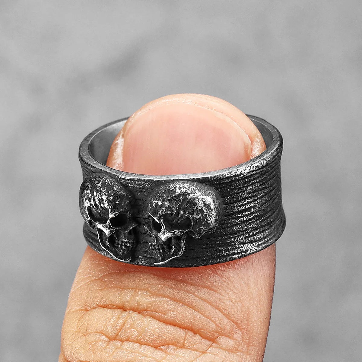Twin Skull Rings