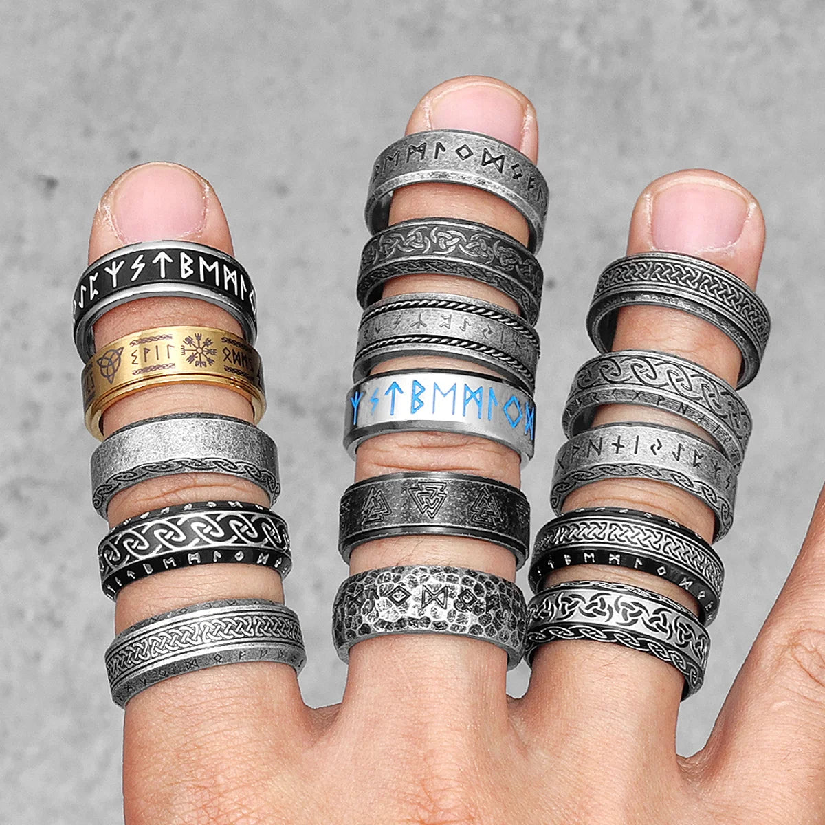 Vintage Viking Rings