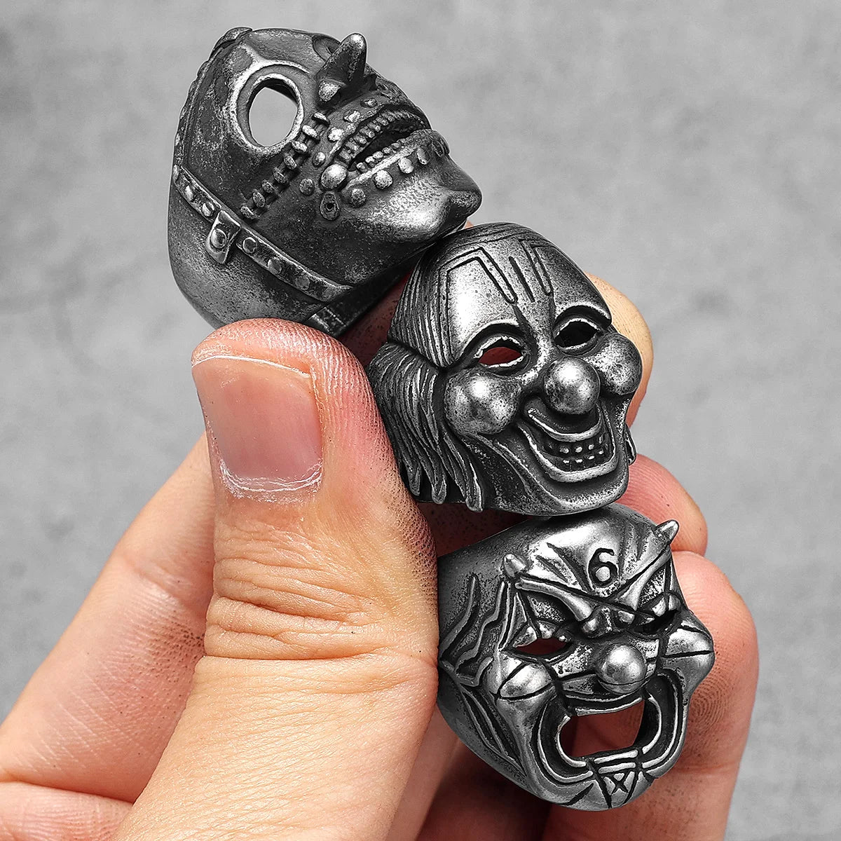 Japan Tengu Skull Signet Ring